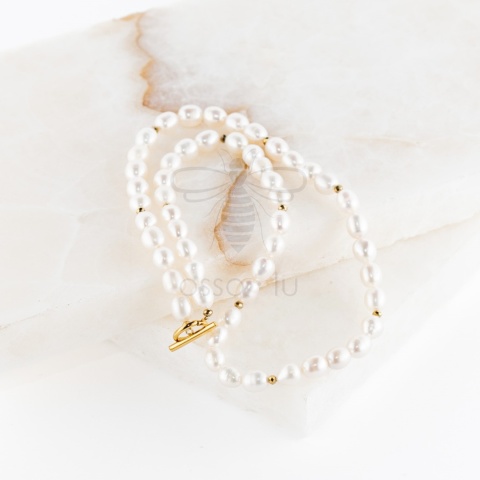 skarb muszli white (choker) skarb muszli white (choker)